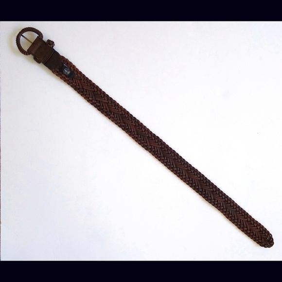 Braided leather belt - Picture 3 of 4